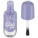 Лак для ногтей, Essence (Эссенс) 8 мл Гель нейл колор с гелевым покрытием 17 I lilac you